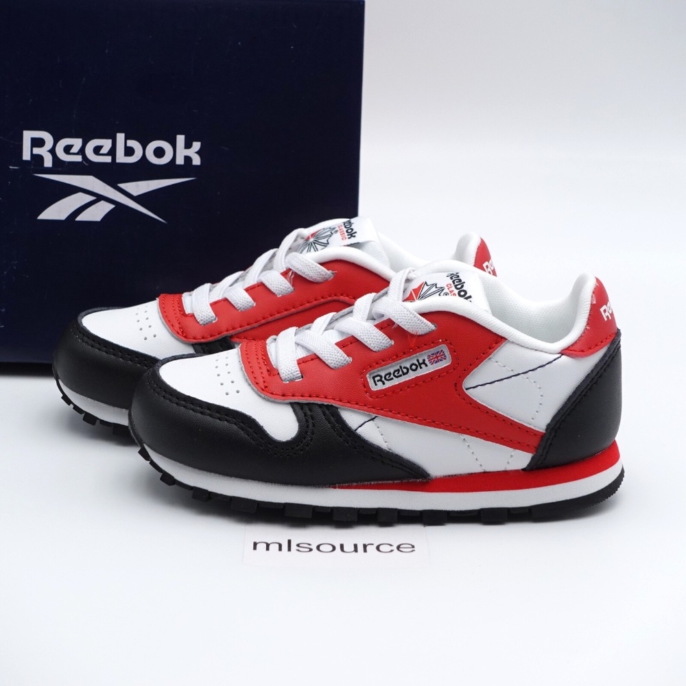 NEW Reebok Classic Leather Stretch Lace Sneakers 100221075